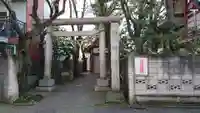 徳持神社の鳥居