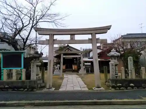 武嶋天神社の鳥居