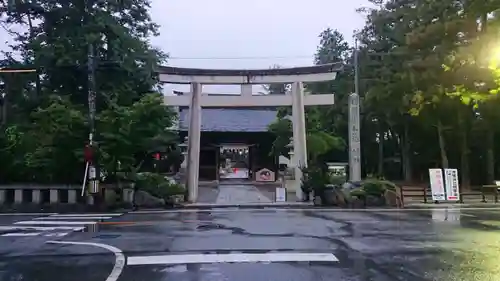 甲斐國一宮 浅間神社の鳥居