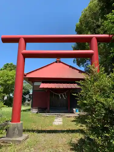 神社（名称不明）の鳥居