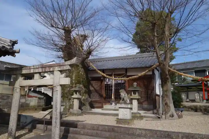 素戔嗚神社(大神神社境外末社)の鳥居