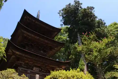 国宝 大法寺の塔