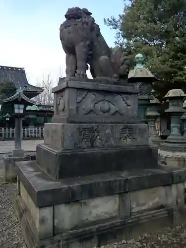 上野東照宮の狛犬