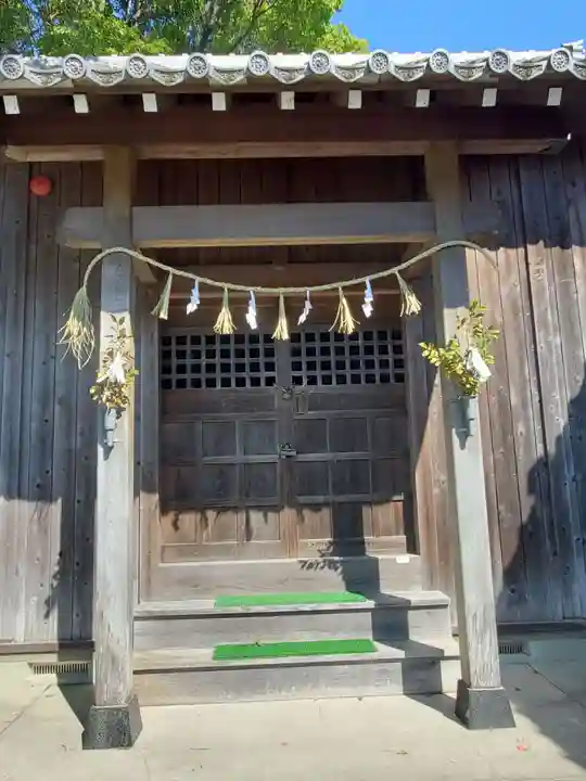 北山神明社の本殿・本堂