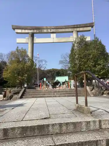 城山八幡宮の鳥居