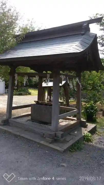 弘道館鹿島神社の手水舎
