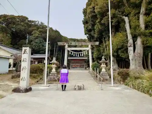 五社神社の鳥居