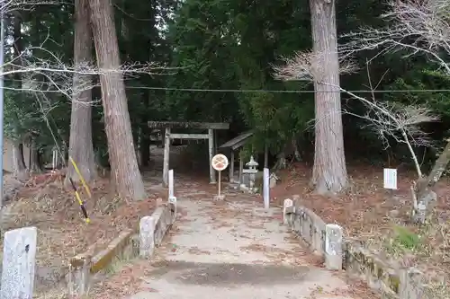 熊野神社の鳥居
