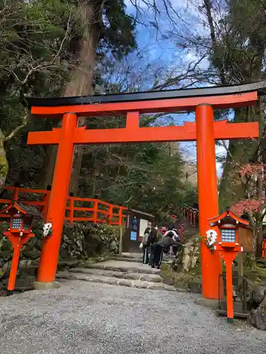 貴船神社の鳥居