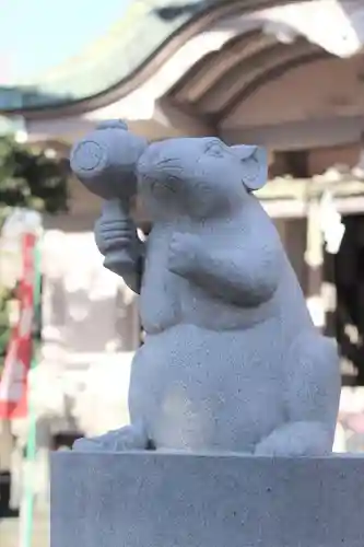 戸部杉山神社の狛犬