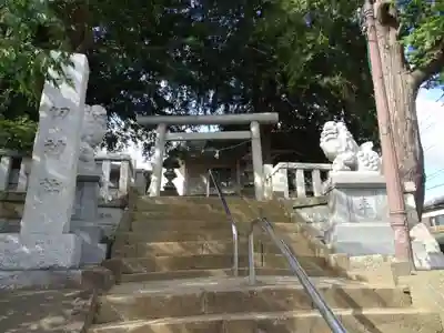 矢切神社の鳥居