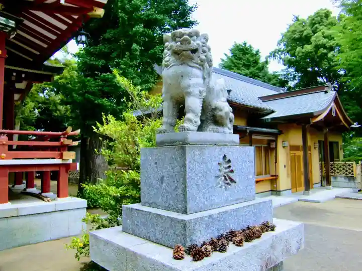 柴又八幡神社の狛犬