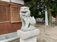 川俣神社の狛犬