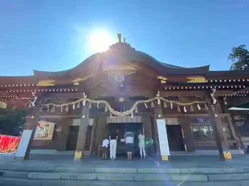 竹駒神社の本殿