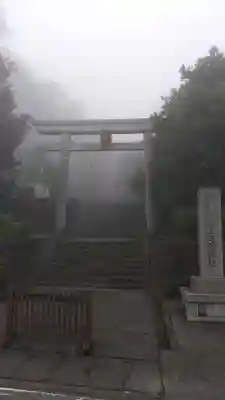 村山浅間神社の鳥居