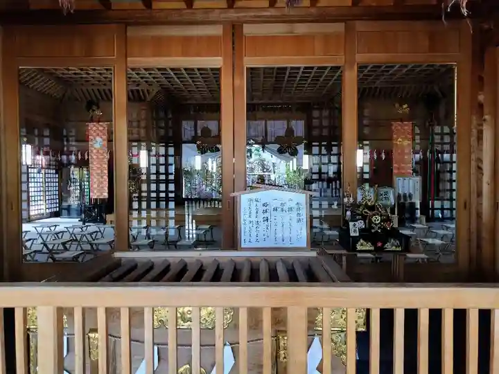 上川神社の本殿・本堂