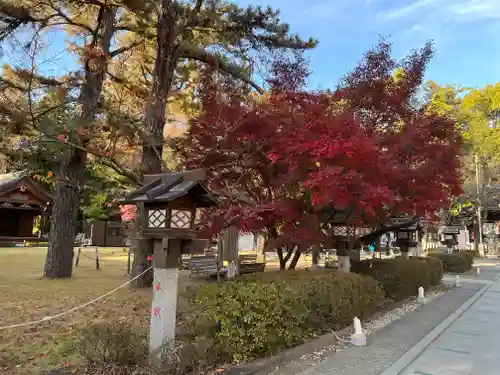 武田神社の庭園