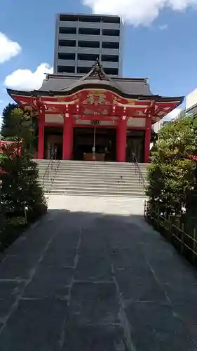 成子天神社の本殿・本堂
