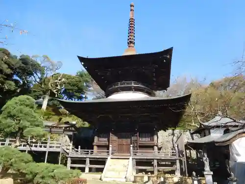 楽法寺（雨引観音）の塔