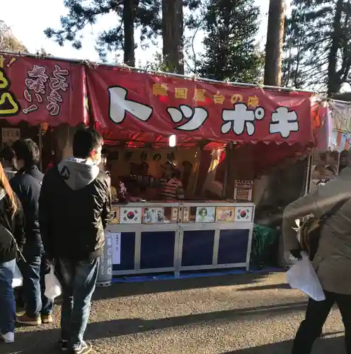 高麗神社の食事