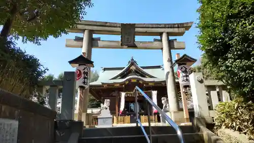 赤羽八幡神社の鳥居