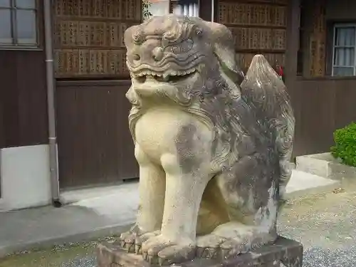 熊野松神社の狛犬