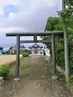 雷電神社の鳥居