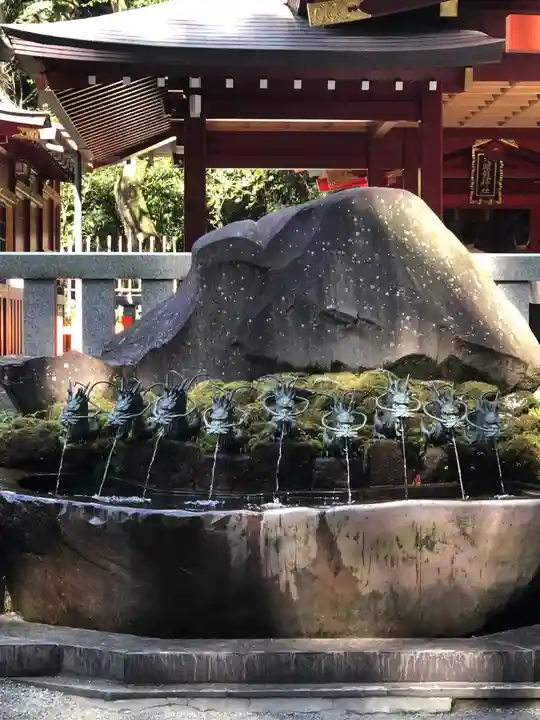 箱根神社の手水舎