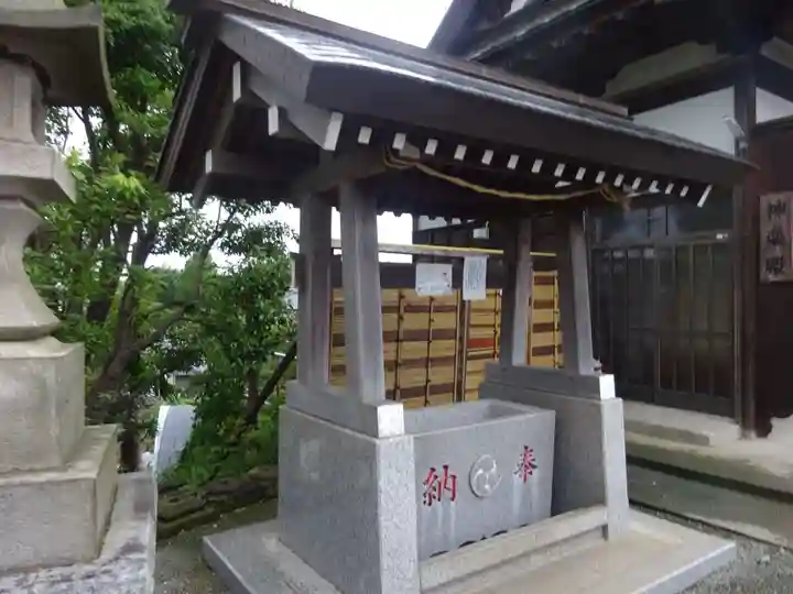 有馬神明神社の手水舎