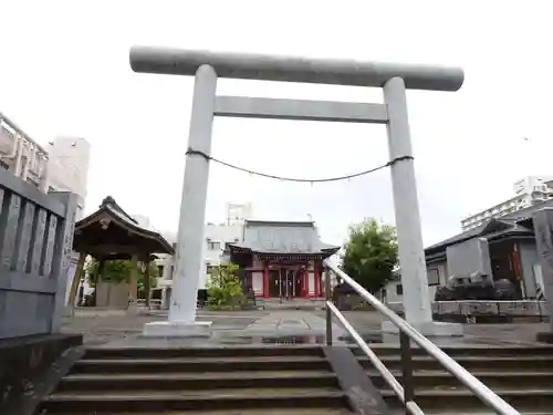 小松川神社の鳥居