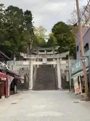 宮地嶽神社の鳥居