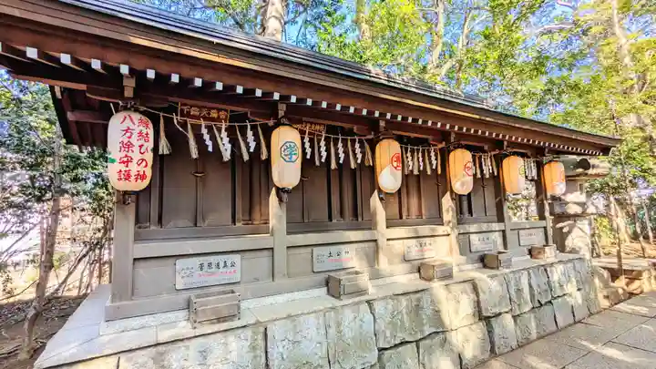 検見川神社の末社・摂社