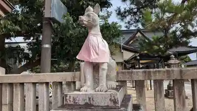 高岡関野神社の狛犬