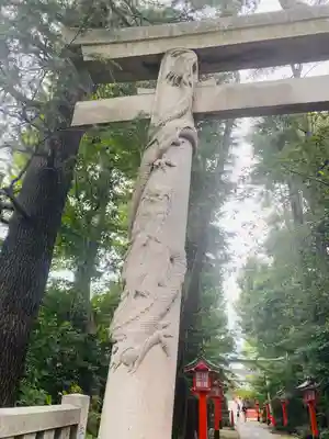 馬橋稲荷神社の鳥居