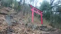 山神宮社(奥宮)の鳥居