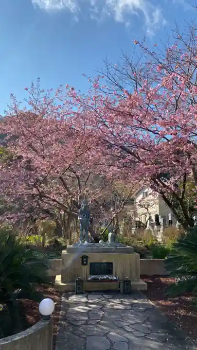 かっぱの寺 栖足寺の自然