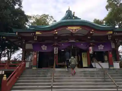 多摩川浅間神社の本殿・本堂