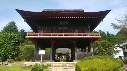 長光寺の山門・神門