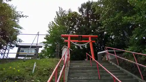 星置神社の鳥居