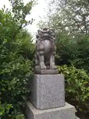 鎮守氷川神社の狛犬