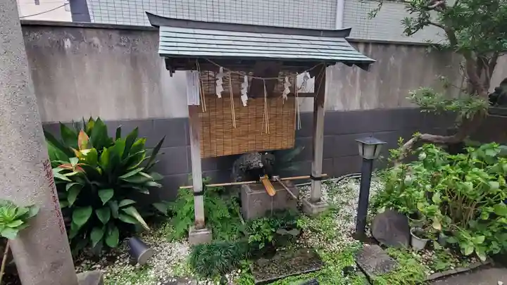 末廣神社の手水舎