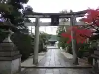 敷地神社(わら天神宮)の鳥居
