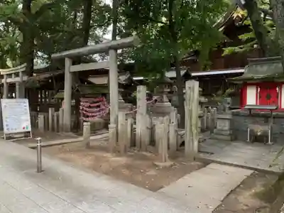 若宮八幡社の末社・摂社