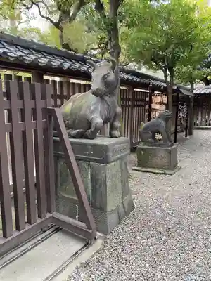牛嶋神社の狛犬