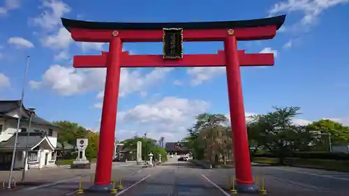 山形縣護國神社の鳥居