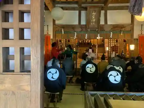 山家神社のお祭り