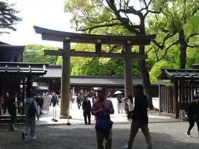 明治神宮の鳥居