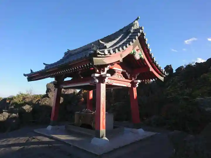 寛永寺別院浅間山観音堂の手水舎