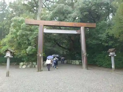 伊勢神宮外宮（豊受大神宮）の鳥居