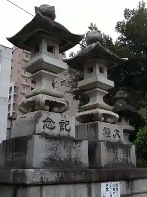 八幡八雲神社の塔